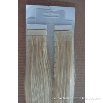 Tape Hair Weft / Seamless Extension Blonde Color